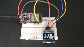 ESP32 Digital Clock with OLED Display using NTP | No RTC Needed