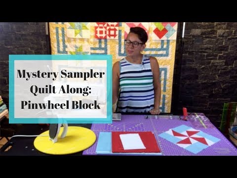 Summer Sampler Block #3: Pinwheel Variation