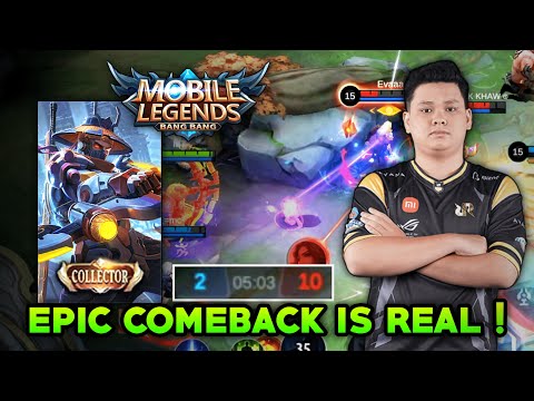 MOBILE LEGENDS | BUILD YSS FROM RRQ ALBERT | EPIC COMEBACK IS REAL !!!