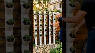 This PVC Pipe Vertical Garden Produces More Tomatoes Than You Can Eat 🍅🌿😱