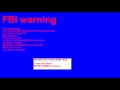 FBI Warning Logo 1997