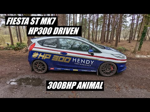 Driving the Fiesta ST MK7 HP300 by Hendy Performance - Lots of pops and bangs!