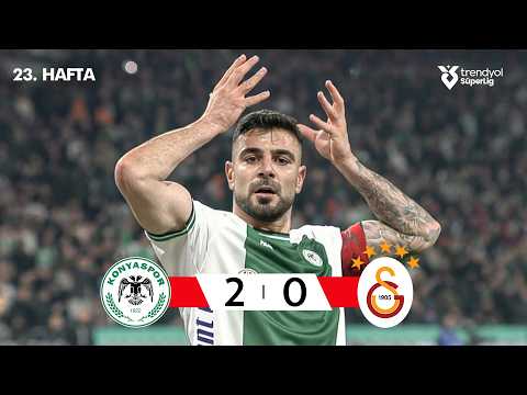 Konyaspor (2-0) Galatasaray - Highlights/Özet | Trendyol Süper Lig - 2025/26