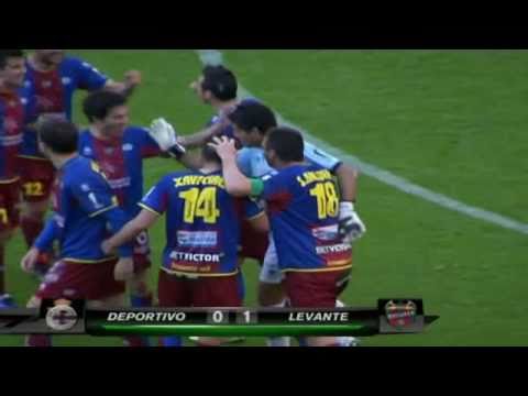 1ª Div. 10/11 - 29ª Jornada - RC Deportivo de La Coruña vs Levante UD (0-1)