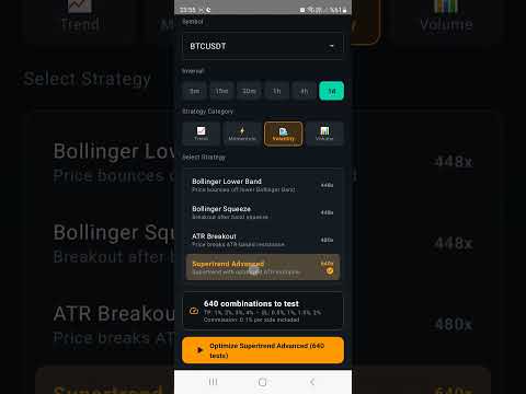 Cripto Backtester