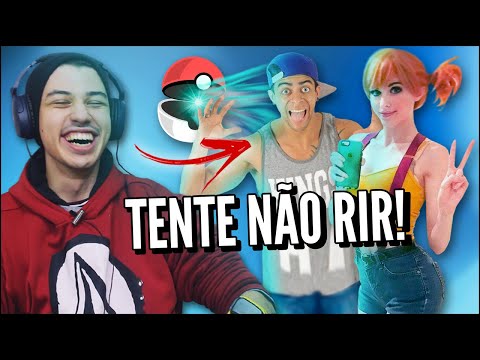 JOVENS REAGEM A DESAFIO TENTE NÃO RIR #35 - SE RIR LEVA CHOQUE