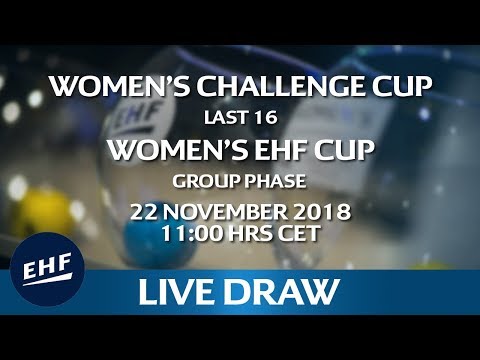 Women's Challenge Cup Last 16 & Women's EHF Cup Group Phase Draw