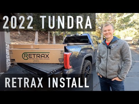 Retrax Bed Cover / Tonneau Installation | 2022 Toyota Tundra