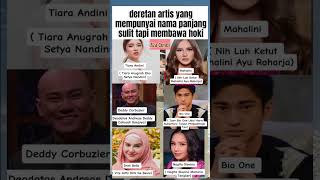 Download lagu #viral #artis deretan artis yang mempunyai nama panjang tapi membawa hoki mp3