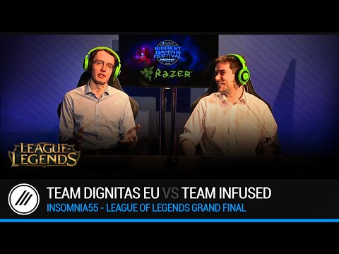 Team Dignitas EU vs Team Infused - Insomnia55 - League of Legends - Grand Final!