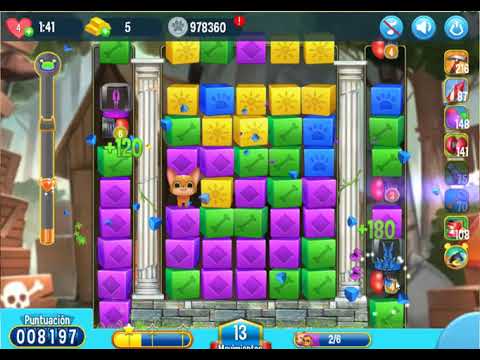 Pet Rescue Saga Nivel 2361 sin booster.-