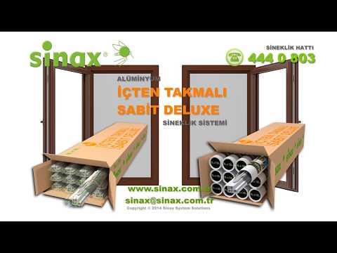 Sinax Deluxe Sineklik 3D Montaj Animasyonu