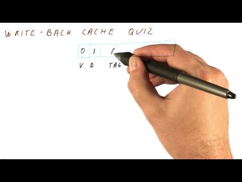 Write Back Cache Quiz - Georgia Tech HPCA Part 3