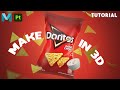Create 3D Doritos Chips Modeling In Maya Complete Tutorial