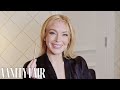 Lindsay Lohan Gets Ready For The Vanity Fair Oscar Party Vanity Fair
