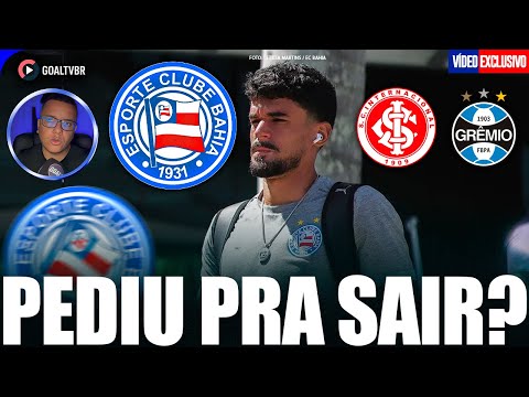 🚨 CAULY de SAÍDA DO BAHIA? DOIS CLUBES avançam e bastidores PEGAM FOGO!