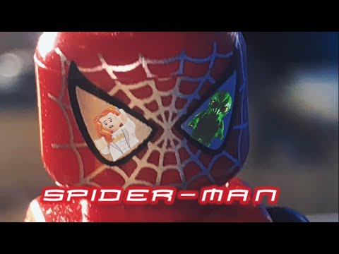 LEGO Spider-Man 2002 green goblin vs Spider-Man bridge battle