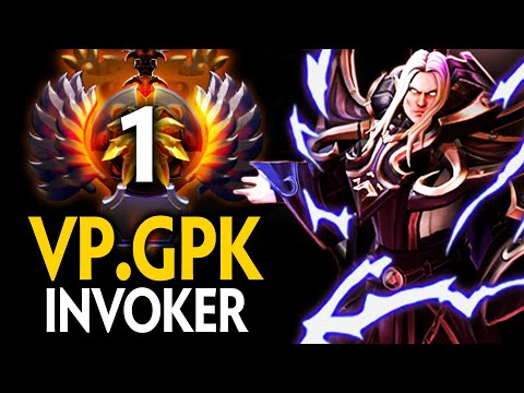EPIC GAME!! TOP 1 EUROPE VP.Gpk INVOKER vs RTZ ANTI MAGE + CR1T DARK WILLOW | Dota 2 Invoker