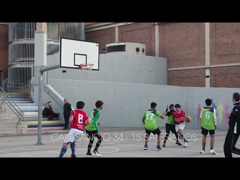 Baloncesto Cadete Temporada 2021-22 - Calasancio vs Salesianos