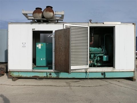 Used- Cummins 1250 kW Standby (1100 kW Prime) Diesel Generator Set - Stock# 42187001