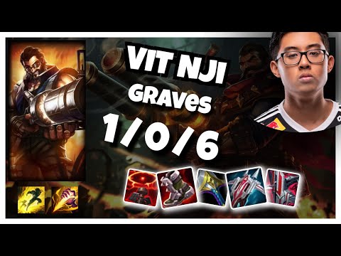 Graves vs Nidalee VIT Nji JUNGLE (1/0/6) - v11.5