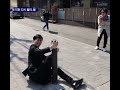 Just Jaesuk Crashing To A Pole While Walking
