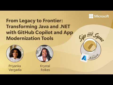 Video Thumbnail: Modernizing a Legacy .NET App with GitHub Copilot