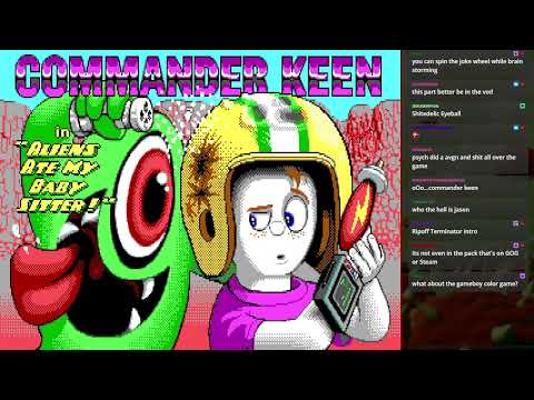 MS-DOS Crypt - Commander Keen 6 - Aliens Ate My Babysitter!