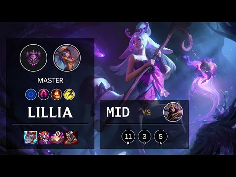 Lillia Mid vs LeBlanc - EUW Master Patch 10.24