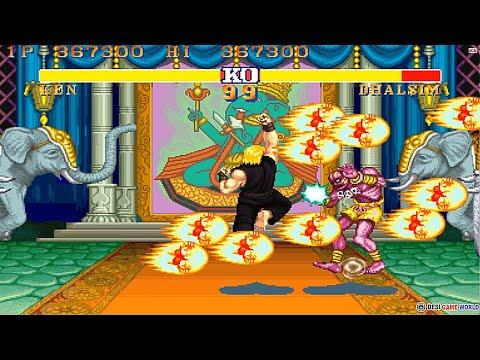 Street Fighter 2 - Hack Magic Plus 2 Black Belt Enter The Dragon