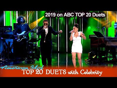 Bumbly & Shaggy Duet “Angel” Spanish Part LOTS OF FUN | American Idol 2019 TOP 20 Celebrity Duets