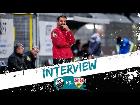 Interview | Sreto Ristic vor dem Spiel SV Sandhausen - VfB Stuttgart II