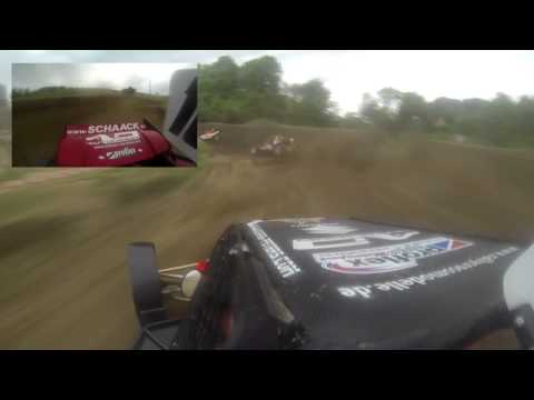 Onboard Kevin Peters - FIA European Autocross Championchip - Seelow (D) 2014
