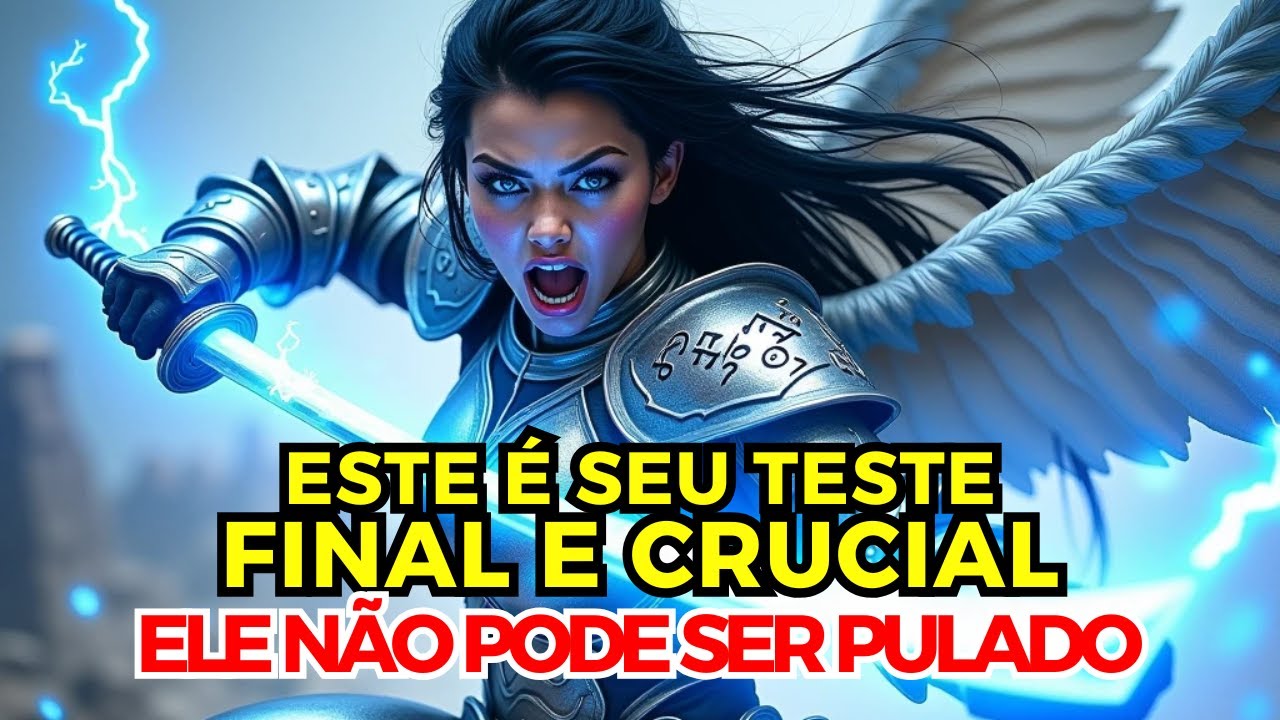 Este Teste Final NÃO É NEGOCIÁVEL ESCOLHIDO,  Até Que Você Passe, Nada Se Moverá!!