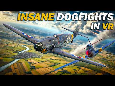 10 Minutes of INSANE VR DOGFIGHTS | War Thunder SIM VR