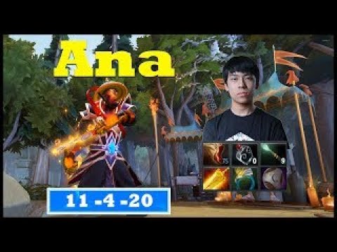 OG.ANA Ember spirit mid vs 8k Shadow Fiend Full Game player perspective