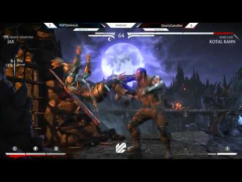 VGP Ominous vs GnarlyGatoAlex - VGArcade MKX Weekly