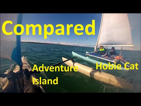 Catamaran vs Adventure Island Hobie comparison
