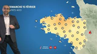 Illustration de l'actualité La météo de votre dimanche 15 février 2026