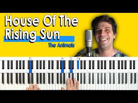 How To Play "House Of The Rising Sun" [Piano Tutorial + Chord Chart]