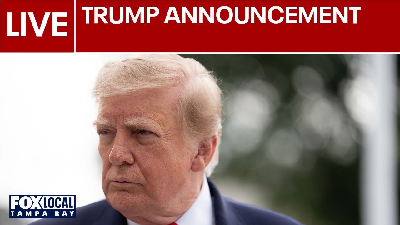President Trump makes announcement from the Oval Office
