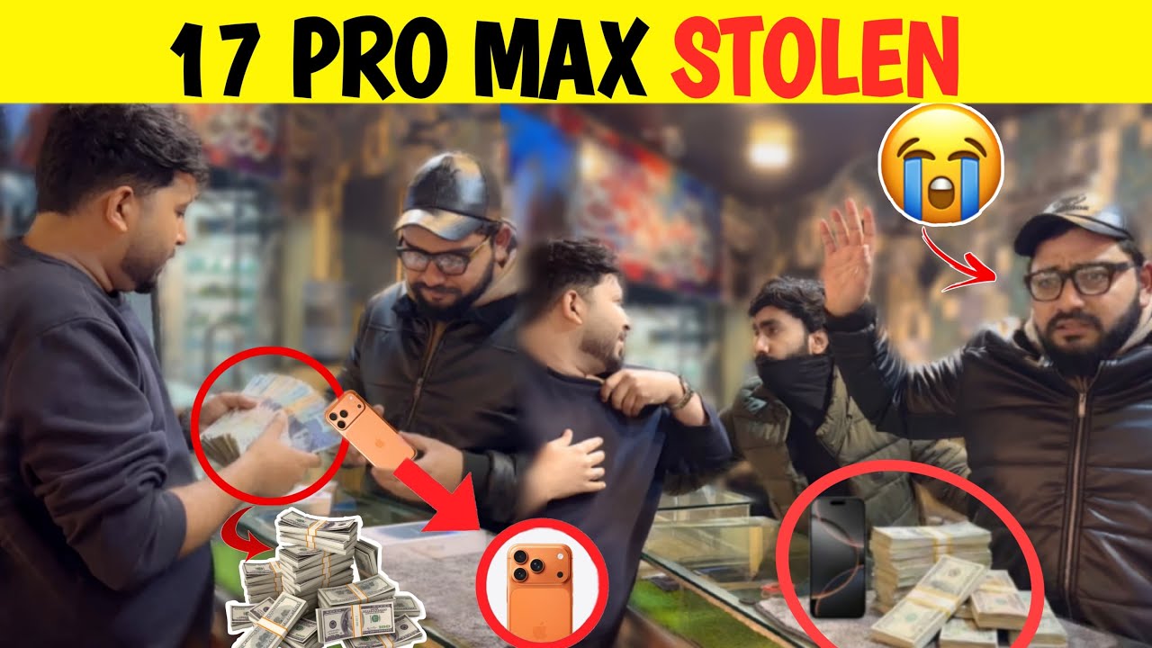 Customer ka 17 Pro Max Chori Krwa Diya Prank😱 || by Sharik Shah & Iqbal Malik on @sharikshah