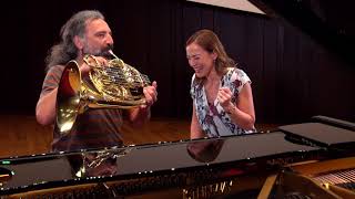 Stefano Bollani takes the Sarah´s Music Horn Challenge
