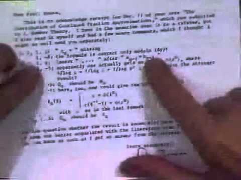 Stanford Lecture: Mathematical Writing - Refereeing (2)