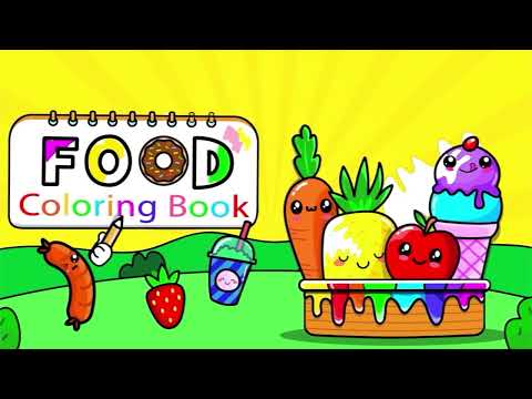 Fruits Coloring- Food Coloring Video