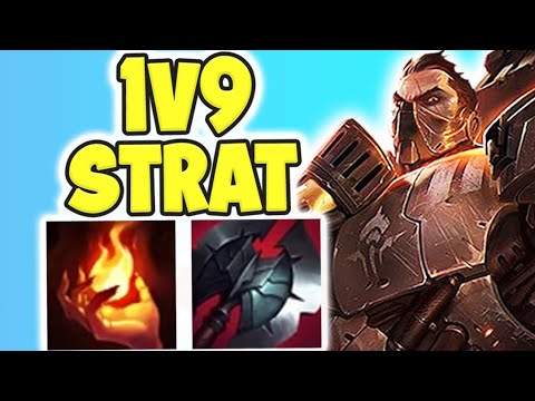 1v9 EARLY GAME DARIUS STRATEGY is 100% STUPID! 1v9 Darius Top Season 11 Gameplay! League of Legends