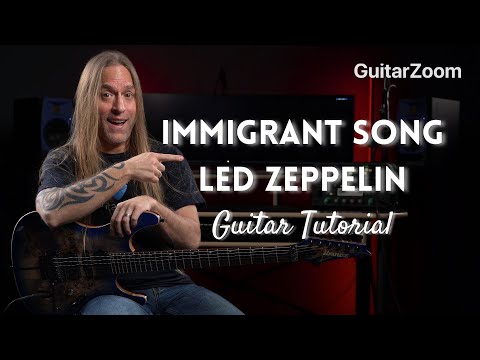 Unleash the Rock God Within: Learn Immigrant Song by Led Zeppelin on Guitar! | Steve Stine 🔥