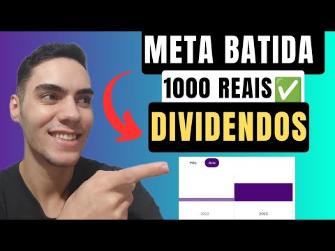 CARTEIRA DE DIVIDENDOS/ META BATIDA!
