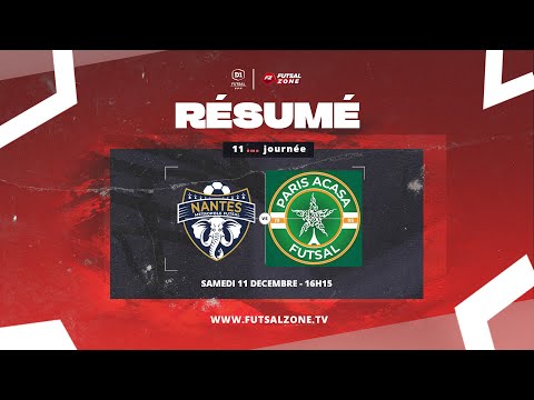 D1 Futsal - J11  Nantes Métropole Futsal vs Paris ACASA