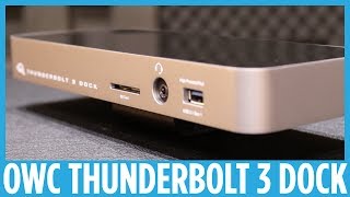 Video thumbnail for OWC Thunderbolt 3 Dock: Hands-on by YourTechReport